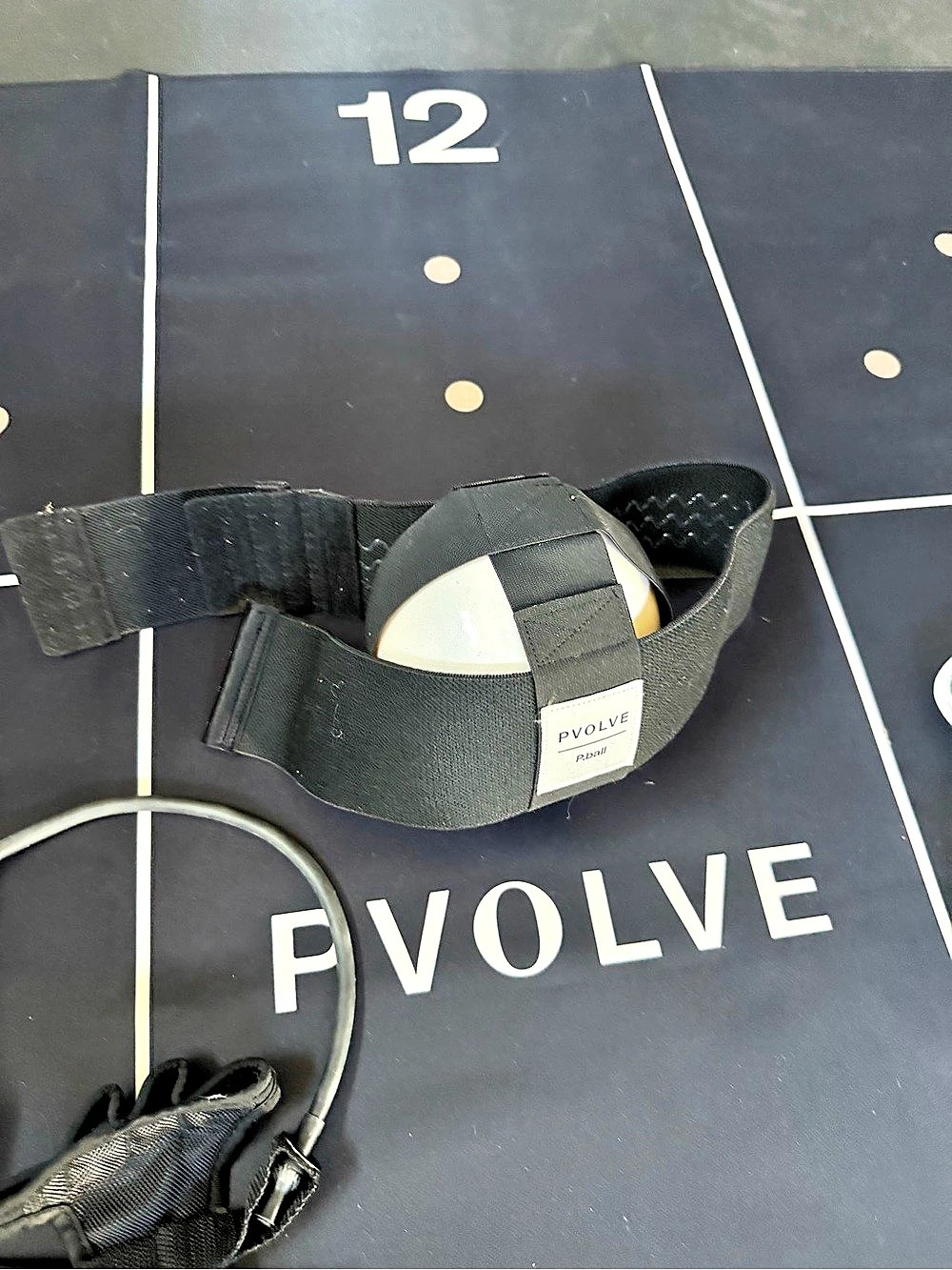 Pvolve P.ball and P.band Equipment Set Black & White
